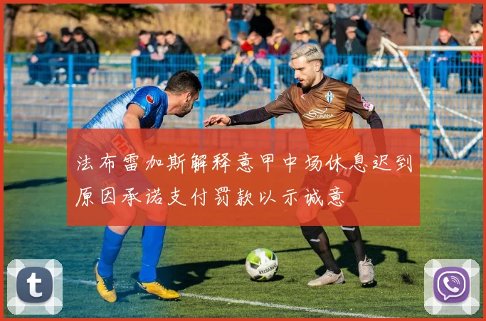 法布雷加斯解释意甲中场休息迟到原因承诺支付罚款以示诚意